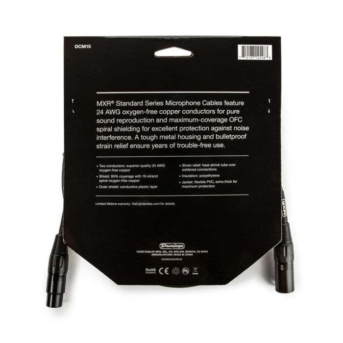 Cable Micrófono Mxr® Xlr-Xlr - 4,5 M 4