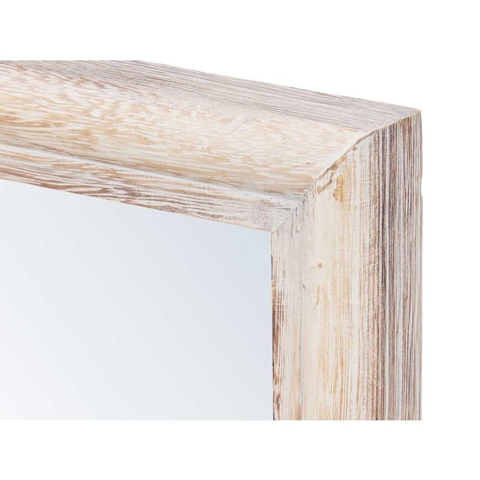 Espejo de Pared con Marco de Madera 80x120 cm Natural - Giftdecor 2 Espejo de Pared con Marco de Madera 80x120 cm Natural - Giftdecor 2
