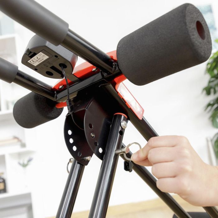 Pack Set de Bandas de Resistencia con Accesorios y Guía de Ejercicios y Máquina de Abdominales Plegable con Guía de Ejercicios I 28