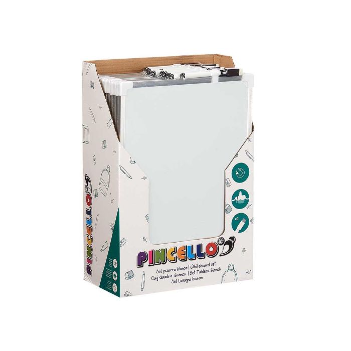 Pizarra Magnetica Aluminio 25 X 35 Cm Pincello (12 Unidades) 2 Pizarra Magnetica Aluminio 25 X 35 Cm Pincello (12 Unidades) 2