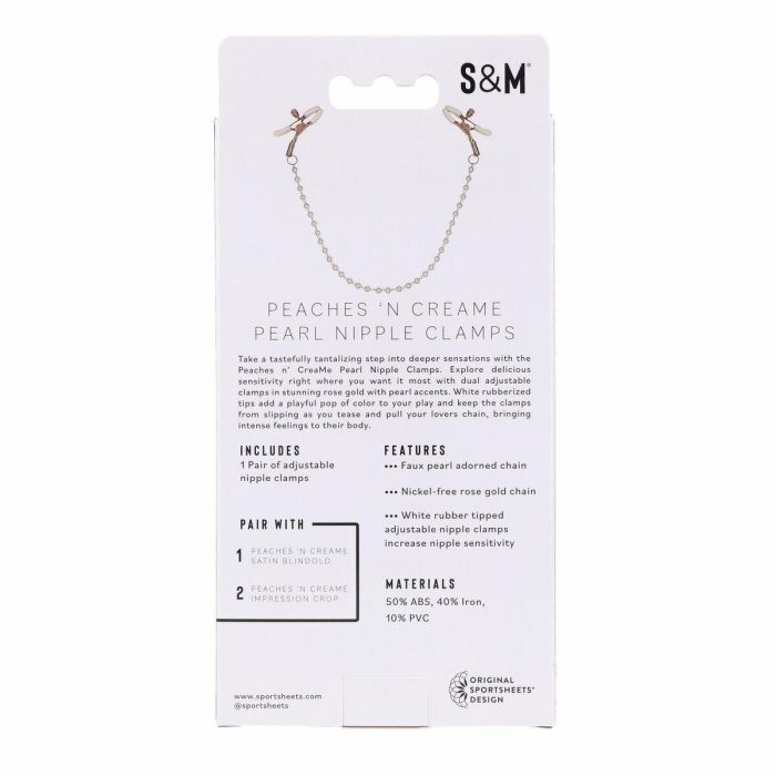 Pinzas para los pezones Sportsheets 3 Pinzas para los pezones Sportsheets 3