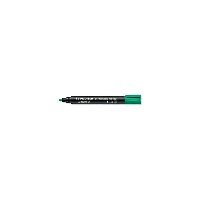 STAEDTLER Rotulador Lumocolor Permanente Verde 2mm