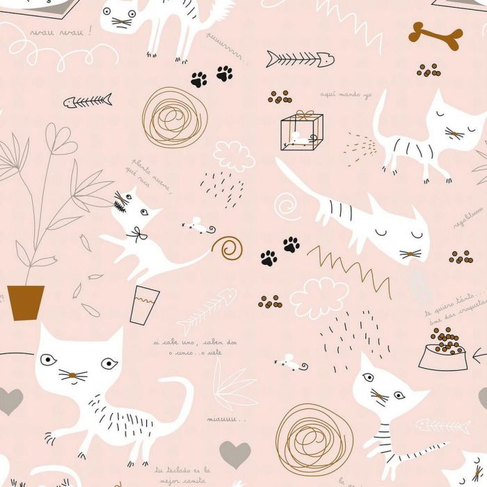 Funda Nórdica Panzup Cats Cama de 150/160 (240 x 220 cm) 5 Funda Nórdica Panzup Cats Cama de 150/160 (240 x 220 cm) 5