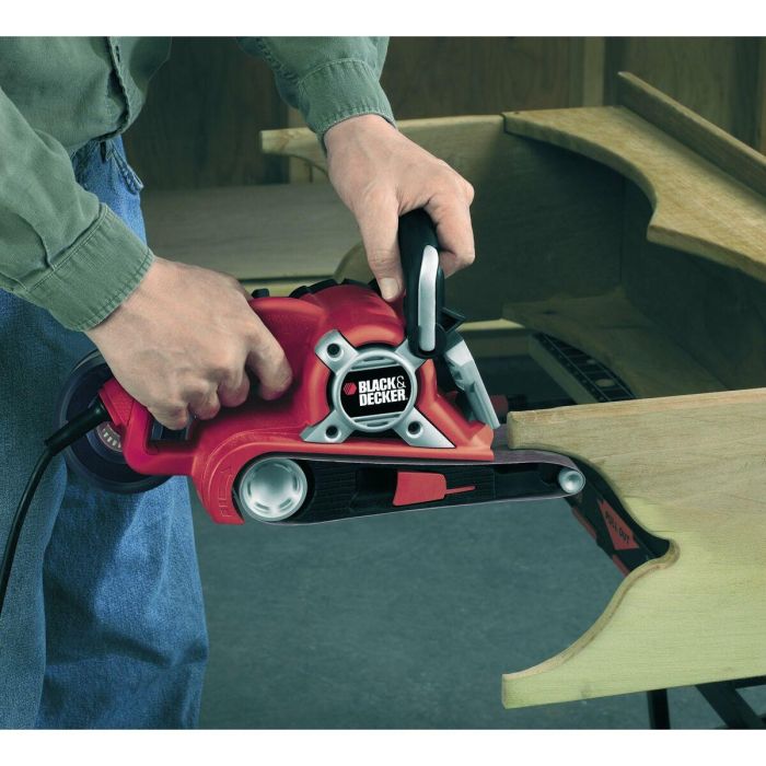 Black And Decker Lijadora Banda 720W KA88-QS Lija 75X533 7 Black And Decker Lijadora Banda 720W KA88-QS Lija 75X533 7