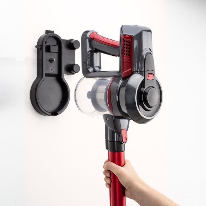 H.Koenig UP810 PowerClean+ Aspiradora de varilla inalámbrica 2 en 1, 35 min autonomía, Batería de Litio 22.2V, 160W, 0.8L 3