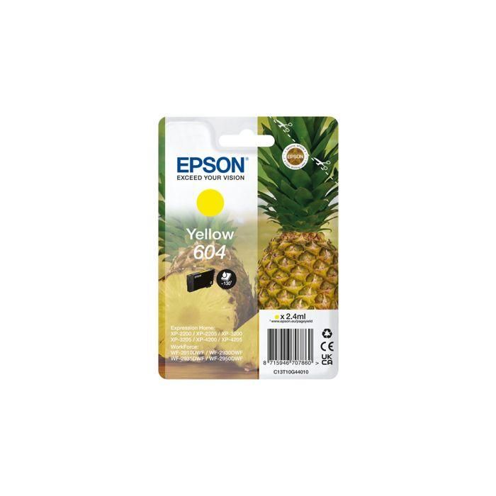 EPSON Cartucho Amarillo 604 XP-2200, WF-2910DWF Piña