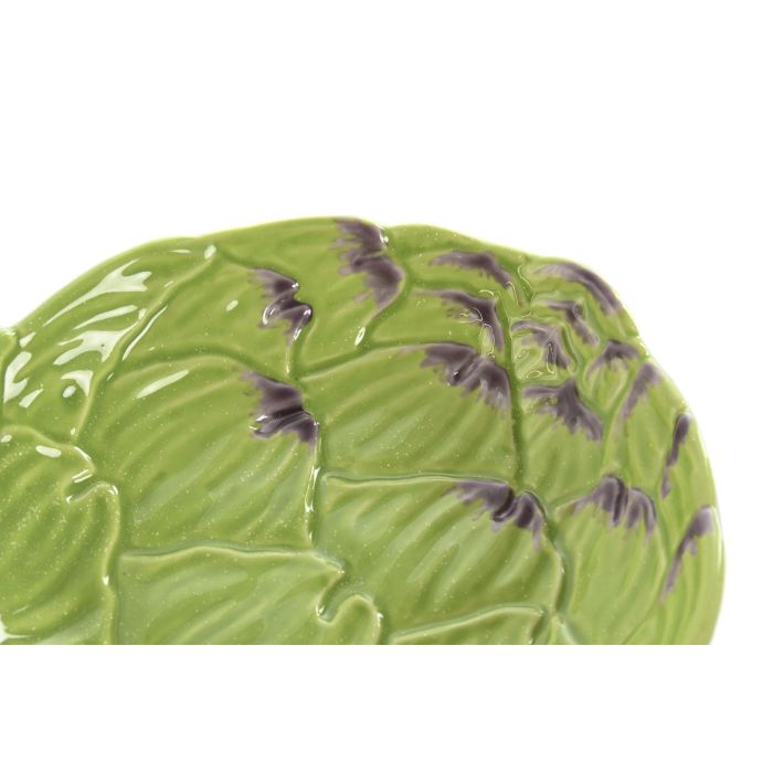 DKD Home Decor Bol Gres Verde 14 x 3.7 x 15.5 cm (6 Unidades) Apto Microondas y Lavavajillas 1