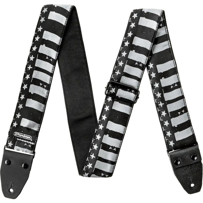 Dunlop Correa Guitarra Bajo Jacquard Stars and Stripes 1