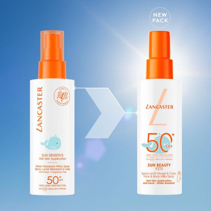 Lancaster Sun Sensitive Kids Milky Spray Spf50+ 7 Lancaster Sun Sensitive Kids Milky Spray Spf50+ 7