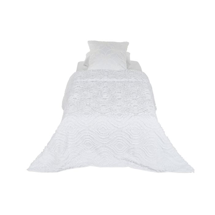 Colcha Boho DKD Home Decor Blanco 260 x 180 cm 5 Colcha Boho DKD Home Decor Blanco 260 x 180 cm 5