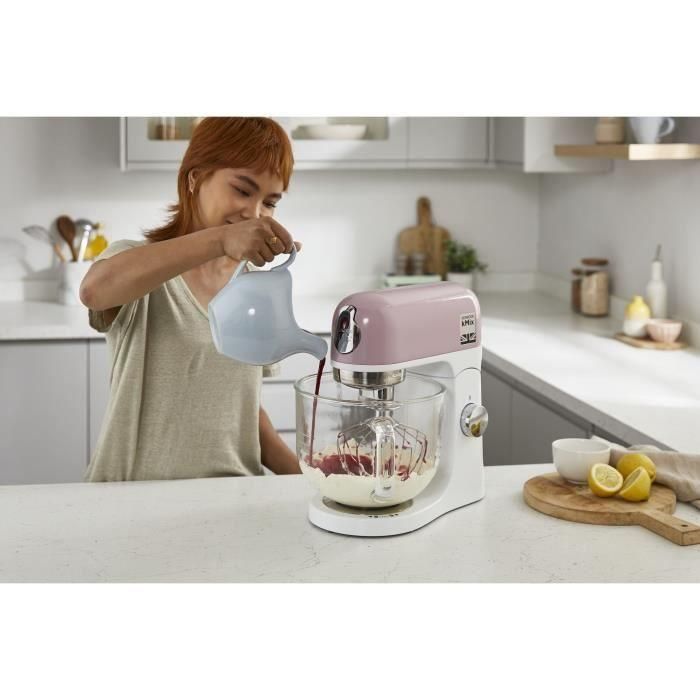 Robot repostero multifunción KENWOOD KMX754PP - - Motor profesional 1000W - 2 salidas para accesorios - Bol de cristal 5L con p 5 Robot repostero multifunción KENWOOD KMX754PP - - Motor profesional 1000W - 2 salidas para accesorios - Bol de cristal 5L con p 5