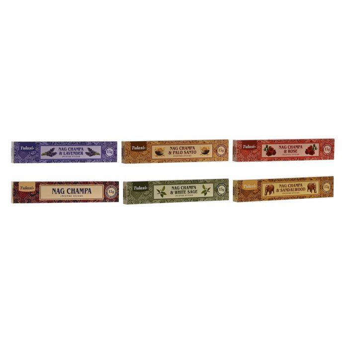 Incienso Varilla Basicos DKD Home Decor Multicolor 25.5 x 2 x 22 cm Set de 72 Incienso Varilla Basicos DKD Home Decor Multicolor 25.5 x 2 x 22 cm Set de 72