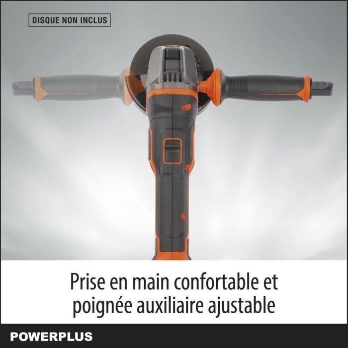 Dual Power POWDP35100 Grinder de esquina inalámbrica 20V Ø115 mm con arranque progresivo, herramienta sin batería ni cargador 3 Dual Power POWDP35100 Grinder de esquina inalámbrica 20V Ø115 mm con arranque progresivo, herramienta sin batería ni cargador 3