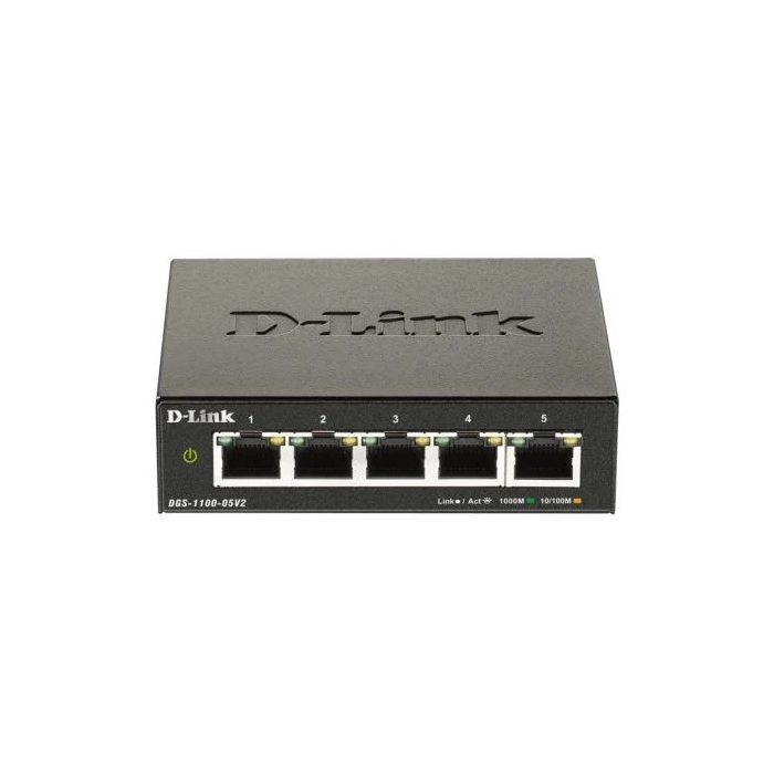 D - link Switch Easysmart Gestionable 5 Puertos Gigabit Ethernet RJ-45 1