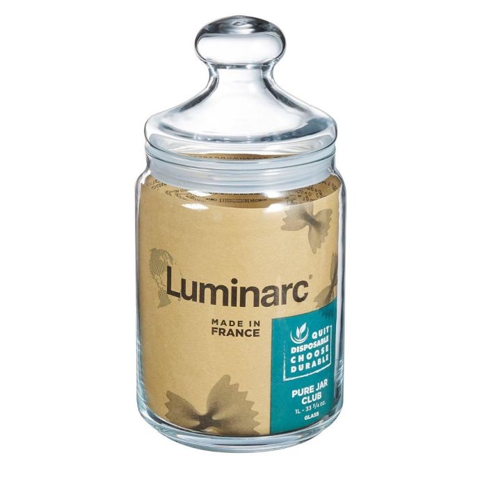 Tarro Vidrio Tapa Club Luminarc 1 L 5