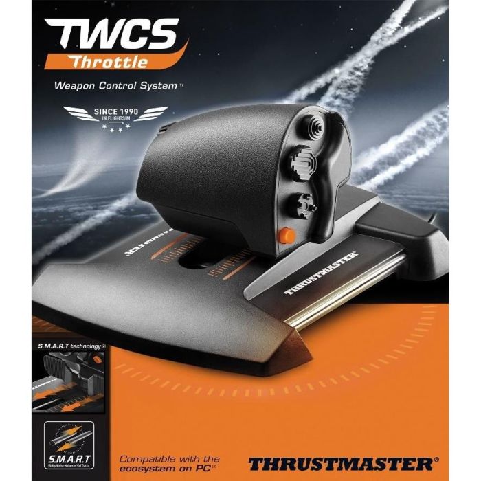 Thrustmaster TWCS Throttle Palanca de mando PC Analógico USB Negro - 2960754 6