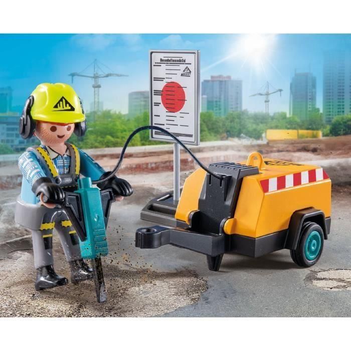 Obrero Action Heroes 71752 Playmobil 1 Obrero Action Heroes 71752 Playmobil 1