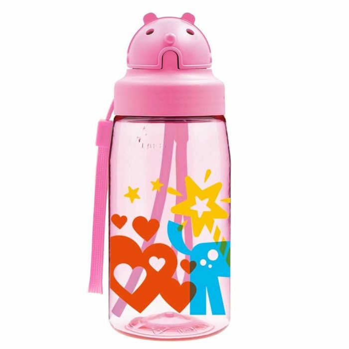 Botella de Agua Laken OBY Princess Rosa Plástico (0,45 L) 6