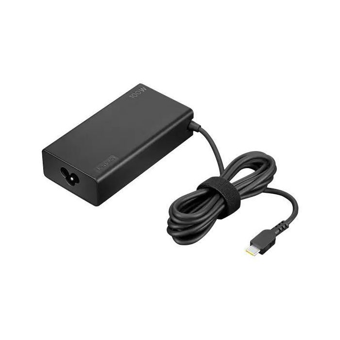 Lenovo Adaptador de Corriente/Inversor para Interiores 100W Negro 0 Lenovo Adaptador de Corriente/Inversor para Interiores 100W Negro 0