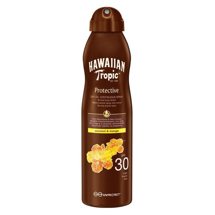 Hawaiian Tropic Coconut & Mango Dry Oil Spf30 Spray