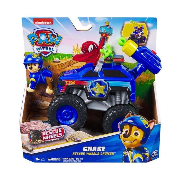 Vehículo paw patrol rescue wheels 22,86x22,86x9,53 cm - modelos surtidos 18