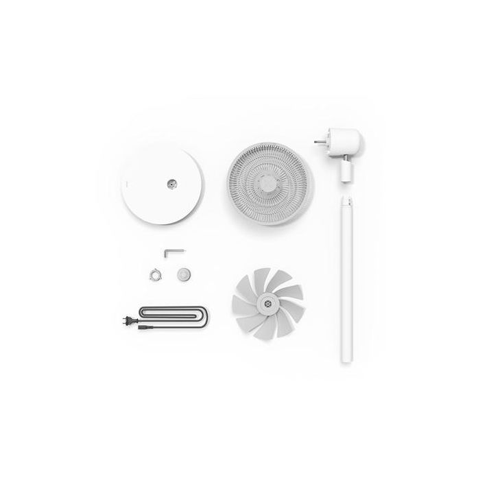 Duux Ventilador de Pie Silencioso Essence Blanco, 7 Velocidades, Oscilación Horizontal y Vertical, Temporizador, 13 dB 6 Duux Ventilador de Pie Silencioso Essence Blanco, 7 Velocidades, Oscilación Horizontal y Vertical, Temporizador, 13 dB 6