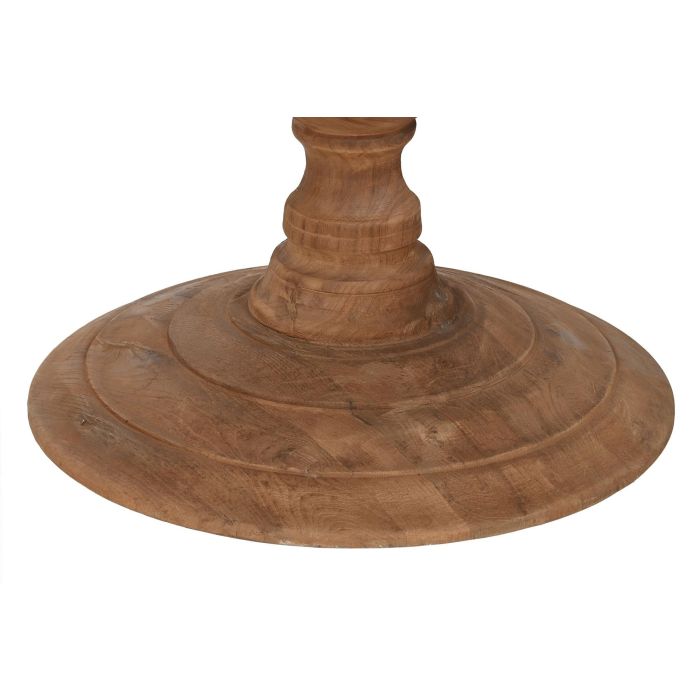 Mesa Redonda Comedor Item Home DKD Home Decor Natural 140 x 75 x 140 cm 3