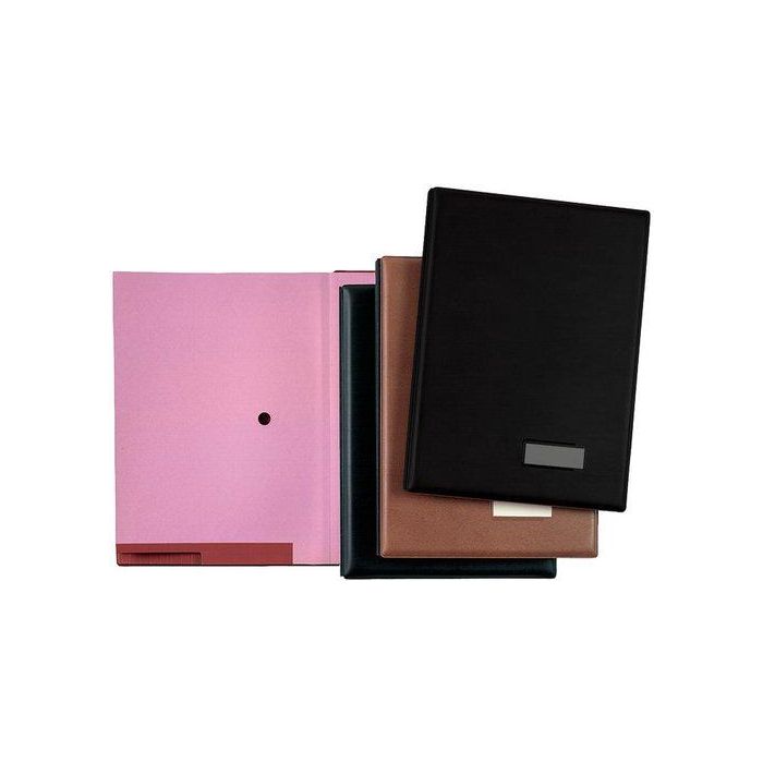 Pardo Portafirmas 0875 18 Departamentos Negro