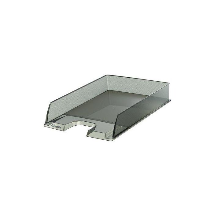 Bandeja Sobremesa Europost Transparente Fume (Set de 10)