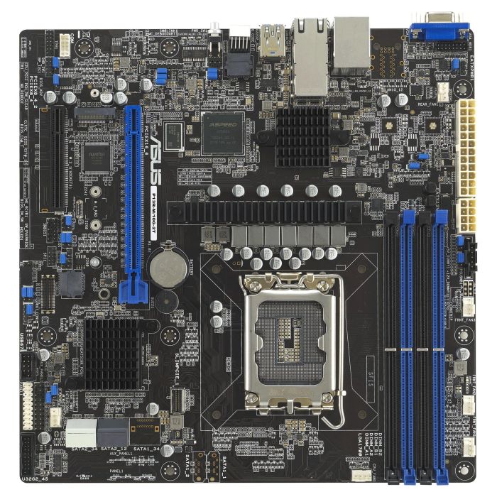 ASUS P13R-M/10G-2T Placa Base MicroATX LGA 1700 DDR5 con 2x10G Ethernet 2
