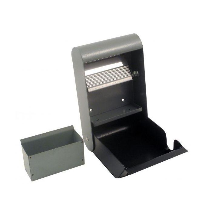 PROBBAX - AT-0202-DGRY - Cenicero de exterior para pared rectangular 1,5 L - 15,2 x 6,4 x 25,5 cm - Gris oscuro 3 PROBBAX - AT-0202-DGRY - Cenicero de exterior para pared rectangular 1,5 L - 15,2 x 6,4 x 25,5 cm - Gris oscuro 3