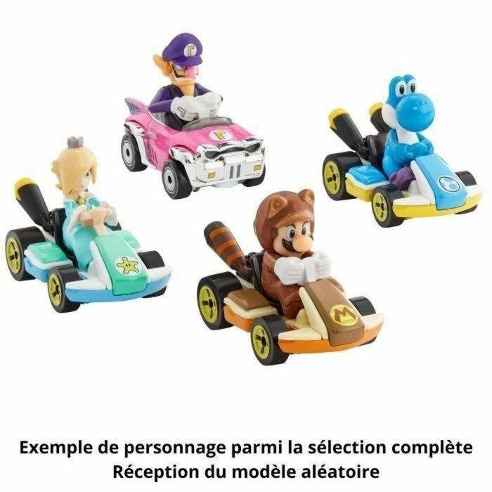 Hot Wheels GBG25 - Vehículo Mario Kart - Coche pequeño - 3 años y más - Modelo aleatorio 4