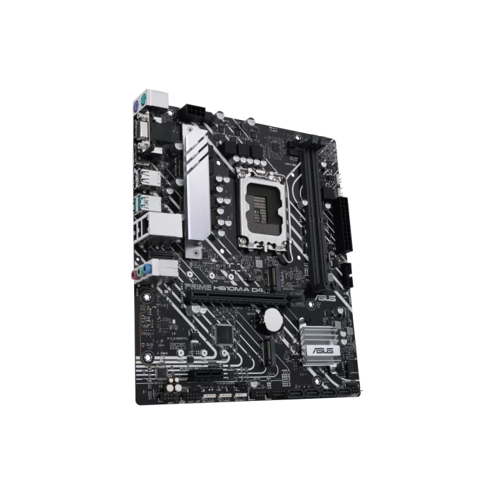 ASUS 90MB19P0-M0EAYC Placa Base Intel H610 LGA 1700 Micro-ATX DDR4 HDMI PCIE3.0 4SATA3 USB3.2 2