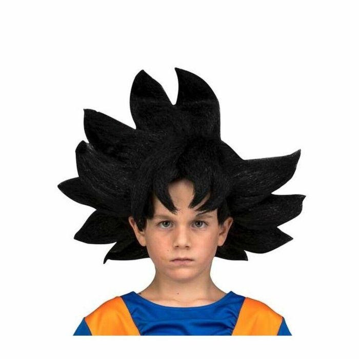 Peluca goku infantil talla única Peluca goku infantil talla única