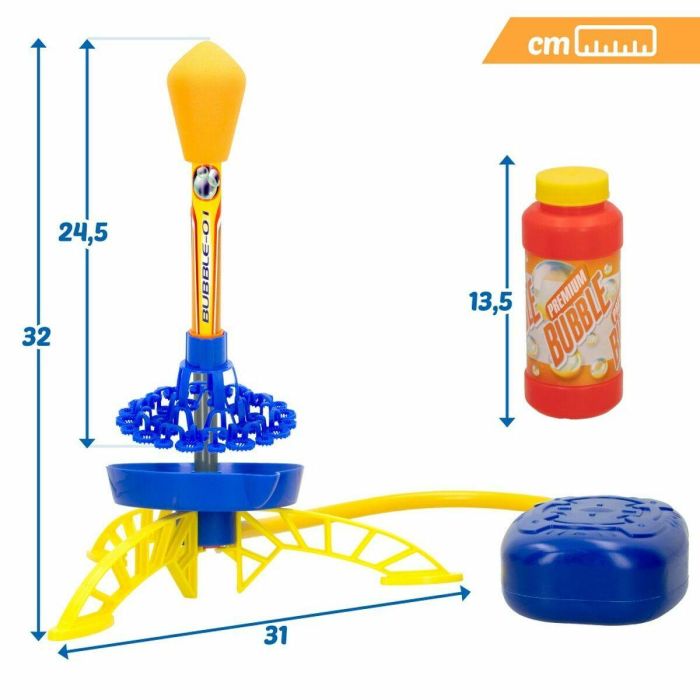 Juego de Pompas de Jabón Cohete 237 ml 90 x 32 x 31 cm (4 Unidades) 3 Juego de Pompas de Jabón Cohete 237 ml 90 x 32 x 31 cm (4 Unidades) 3