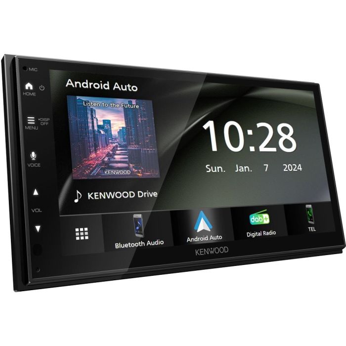 Kenwood DMX5023DAB Radio Multimedia 2 DIN con Pantalla Táctil 6.8" Bluetooth, Apple CarPlay y Android Auto 1