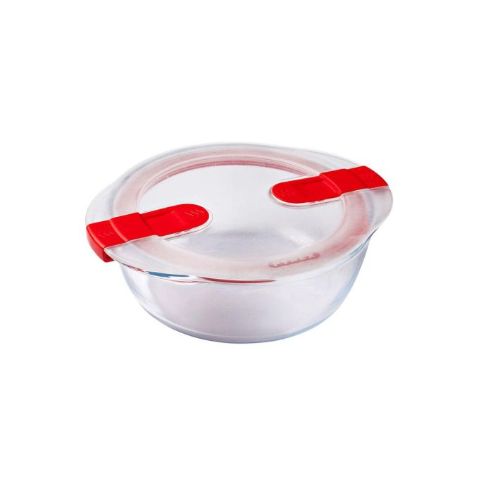 Fiambrera Hermética Pyrex Cook&heat 1,1 L 21 x 18 x 7 cm Transparente Vidrio (5 Unidades) 1