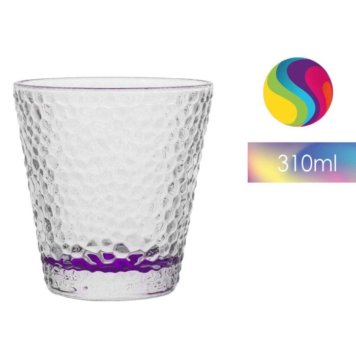 Vaso Vidrio Lagrima Transp Color 310 Ml Vivalto 9CM (36 Unidades) 3 Vaso Vidrio Lagrima Transp Color 310 Ml Vivalto 9CM (36 Unidades) 3
