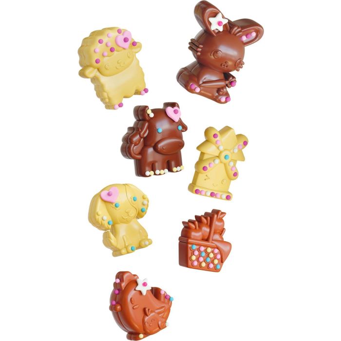 Lansay LAN3181860178270 Mini Delicias Choco Friends - Juego Creativo para Niños a partir de 6 años 2