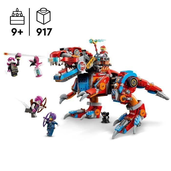 LEGO DREAMZzz 71484 Robot dinosaurio C-Rex de Cooper - Minifigura de T. rex o pterodáctilo LEGO DREAMZzz 71484 Robot dinosaurio C-Rex de Cooper - Minifigura de T. rex o pterodáctilo