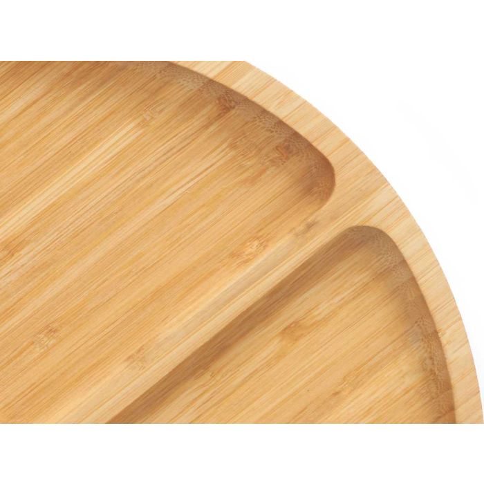 Bandeja 3 cavidades de bambú Kinvara 30x1.5x30 cm (12 Unidades) 3 Bandeja 3 cavidades de bambú Kinvara 30x1.5x30 cm (12 Unidades) 3