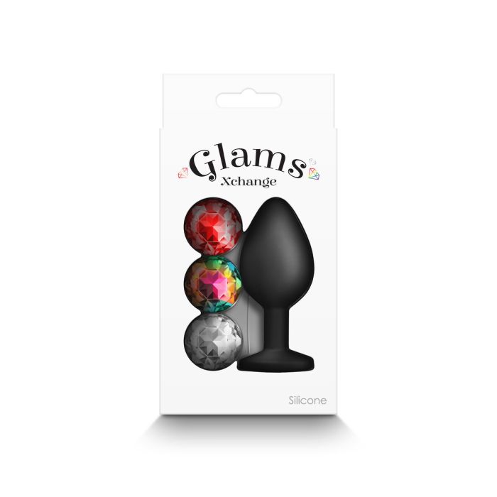 Plug Anal NS Novelties Glams Negro 4