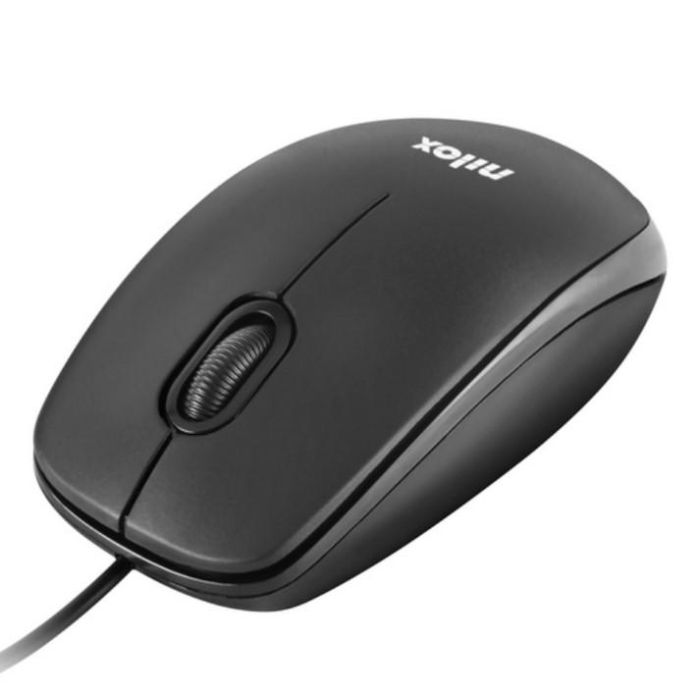 Nilox Ratón USB 1600PPP Negro 2 Nilox Ratón USB 1600PPP Negro 2