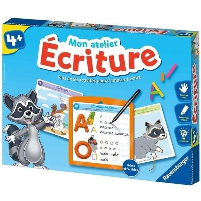 Ravensburger My Writing Workshop Juego Educativo para Niños a partir de 4 años