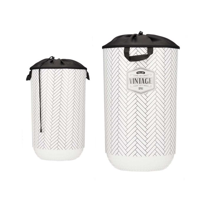 Pongotodo Plástico 40L Vintage Kipit - 34x52.5x34 cm (4 Unidades) Pongotodo Plástico 40L Vintage Kipit - 34x52.5x34 cm (4 Unidades)