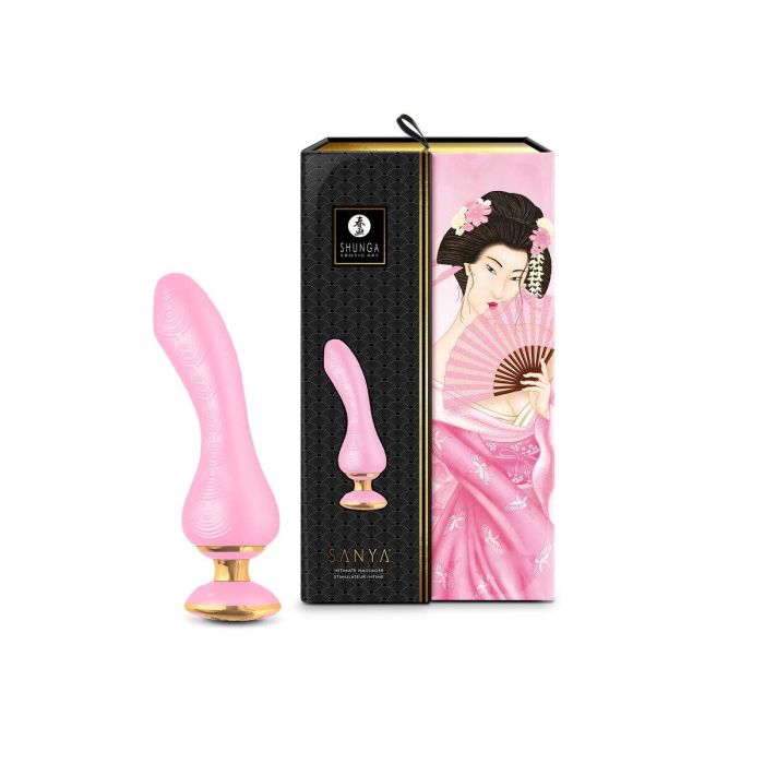Vibrador Punto G Shunga Sanya Rosa claro 2 Vibrador Punto G Shunga Sanya Rosa claro 2
