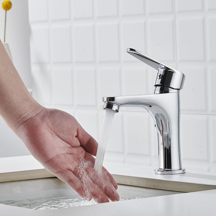 Grifo Monomando Fontastock Latón Aleación de Zinc 1