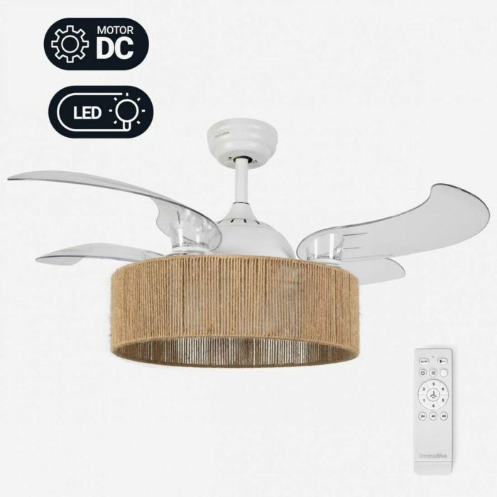 Ventilador de Techo Universal Blue JALOQUE WFC Ø 104 cm 65 W Ventilador de Techo Universal Blue JALOQUE WFC Ø 104 cm 65 W