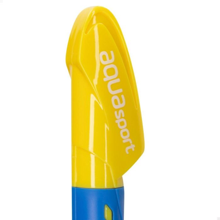 Gafas de Buceo con Tubo y Aletas AquaSport Azul Junior (2 Unidades) 3 Gafas de Buceo con Tubo y Aletas AquaSport Azul Junior (2 Unidades) 3