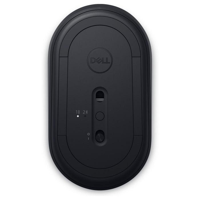 Dell Silent Mouse MS355 - Ratón Inalámbrico Silencioso para Diestros y Zurdos, 4020 PPP, 3 Botones, Bluetooth 5.1 LE y Receptor USB 2.4 GHz, Color Negro